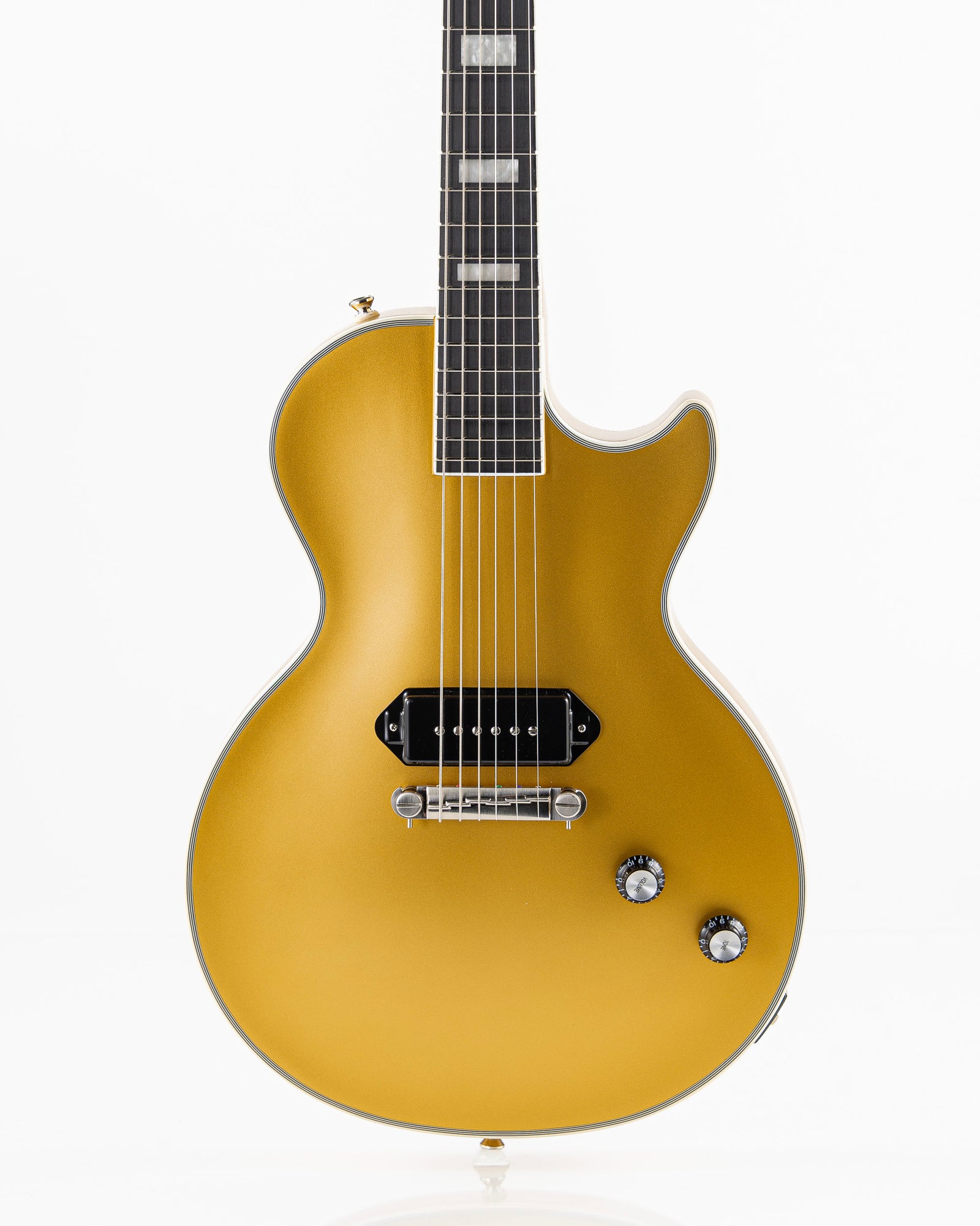 USED 2022 Epiphone Jared James Nichols Signature "Blues Power" Les Paul Custom Electric Guitar - Gold Glory