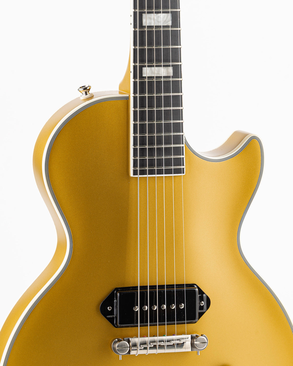 USED 2022 Epiphone Jared James Nichols Signature "Blues Power" Les Paul Custom Electric Guitar - Gold Glory