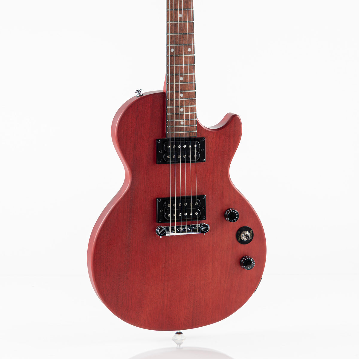 USED 2022 Epiphone Les Paul Special I Limited Edition Electric Guitar - Worn Cherry