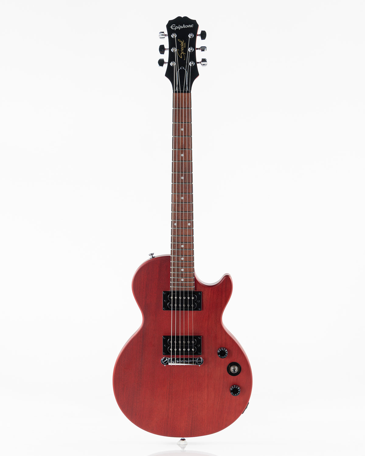 USED 2022 Epiphone Les Paul Special I Limited Edition Electric Guitar - Worn Cherry