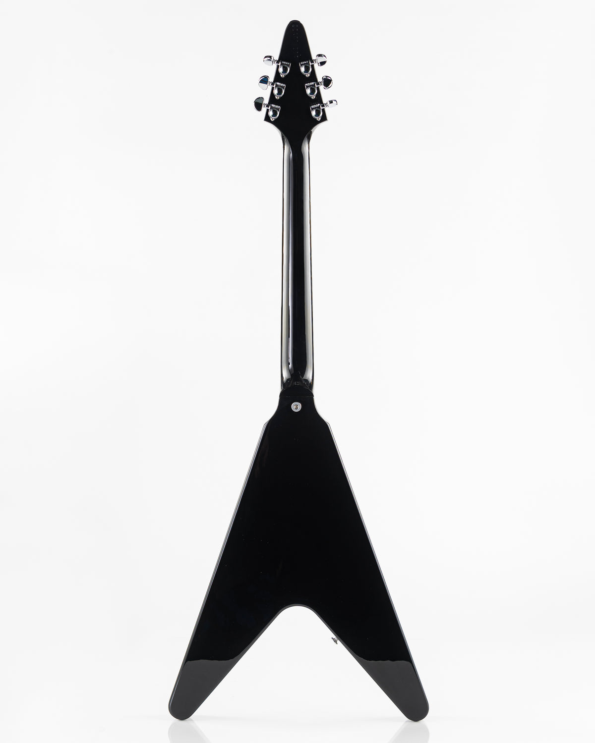 USED 2022 Gibson Flying V 70's Mirror Limited Edition Electric Guitar - Black