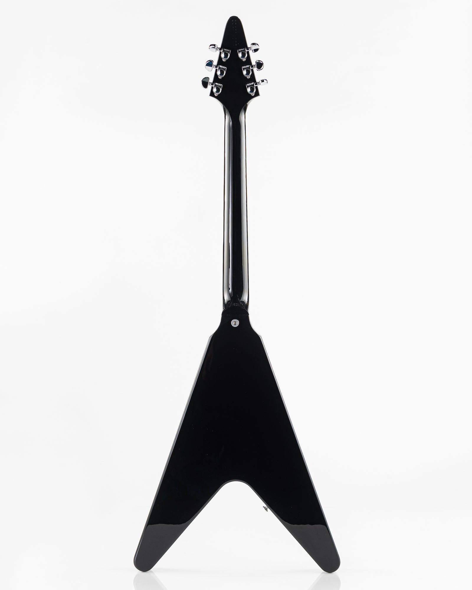 USED 2022 Gibson Flying V 70's Mirror Limited Edition Electric Guitar - Black