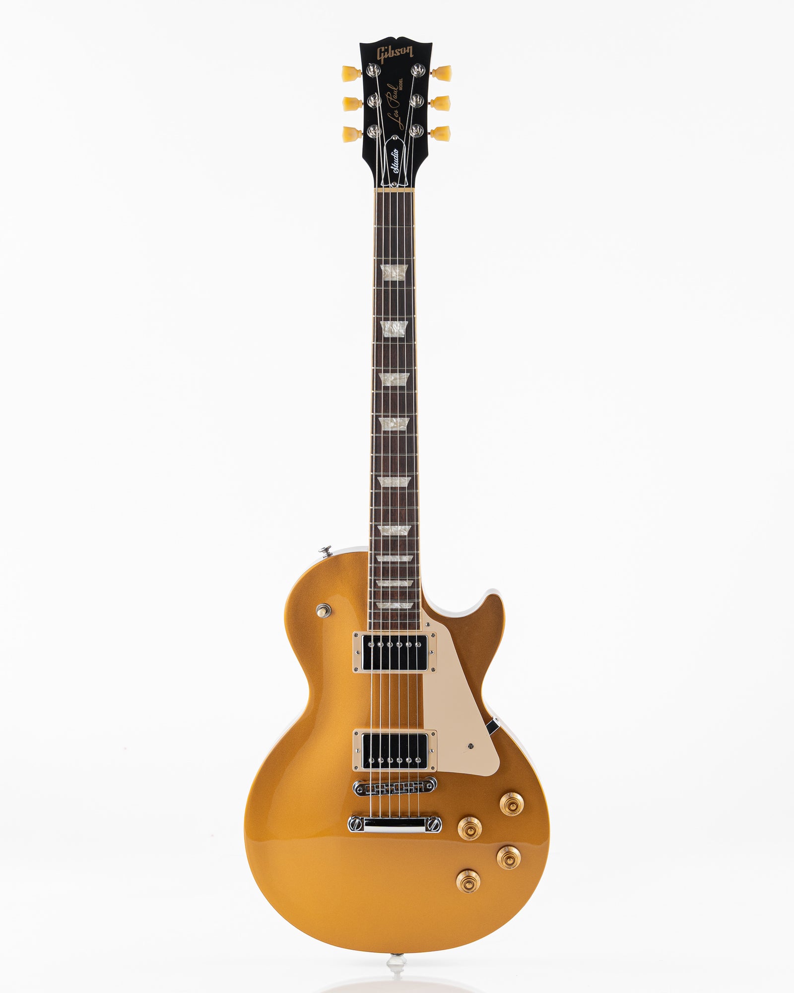 USED 2025 Gibson Les Paul Studio Metallic Electric Guitar - Goldtop