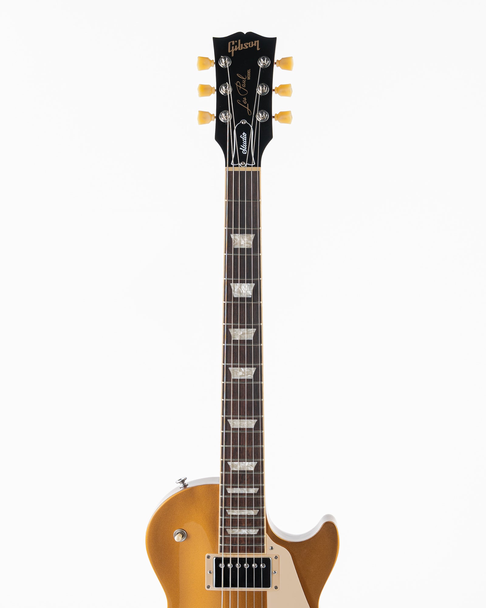 USED 2025 Gibson Les Paul Studio Metallic Electric Guitar - Goldtop