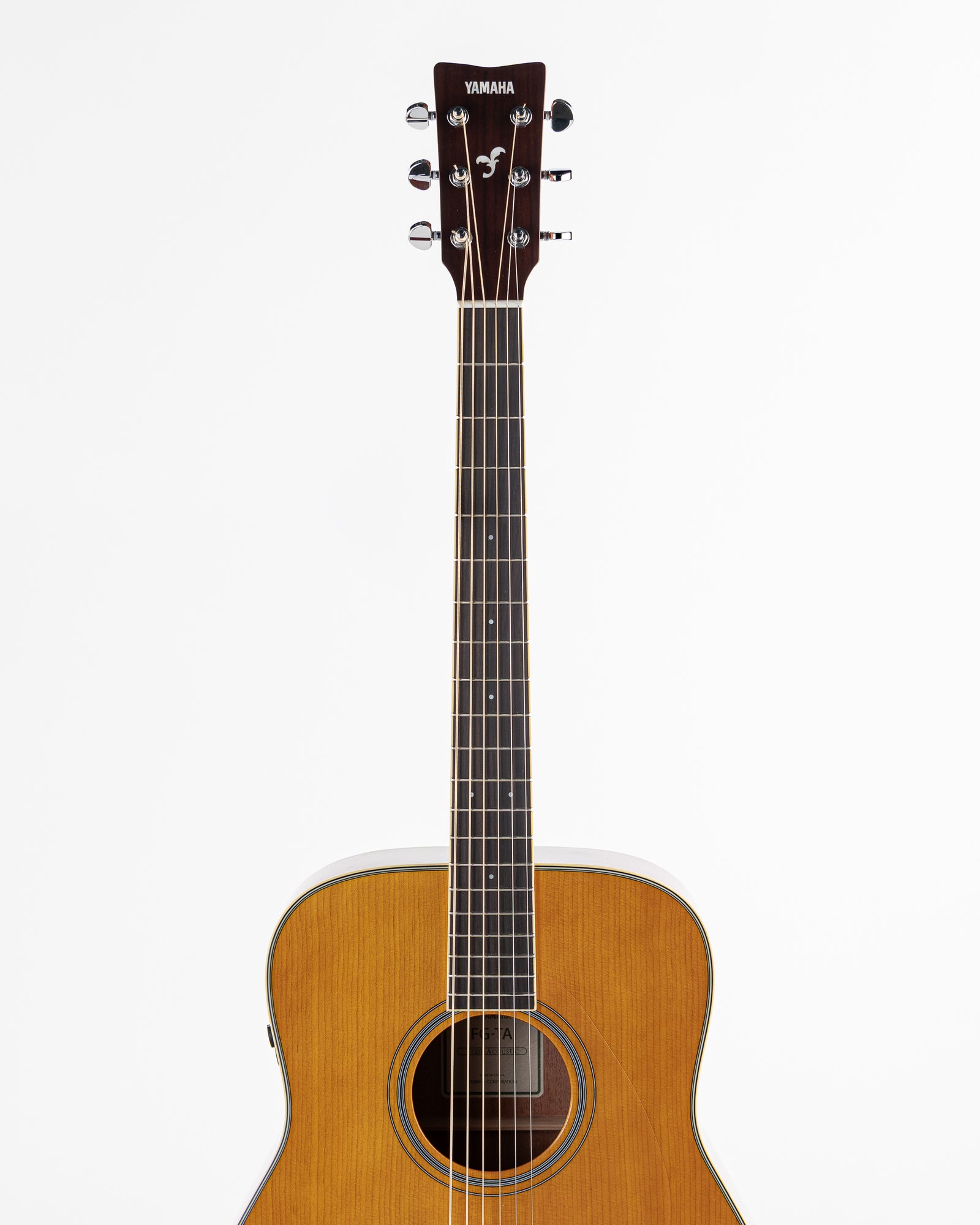 USED 2025 Yamaha FG-TA TransAcoustic Dreadnought Acoustic Electric Guitar - Vintage Tint
