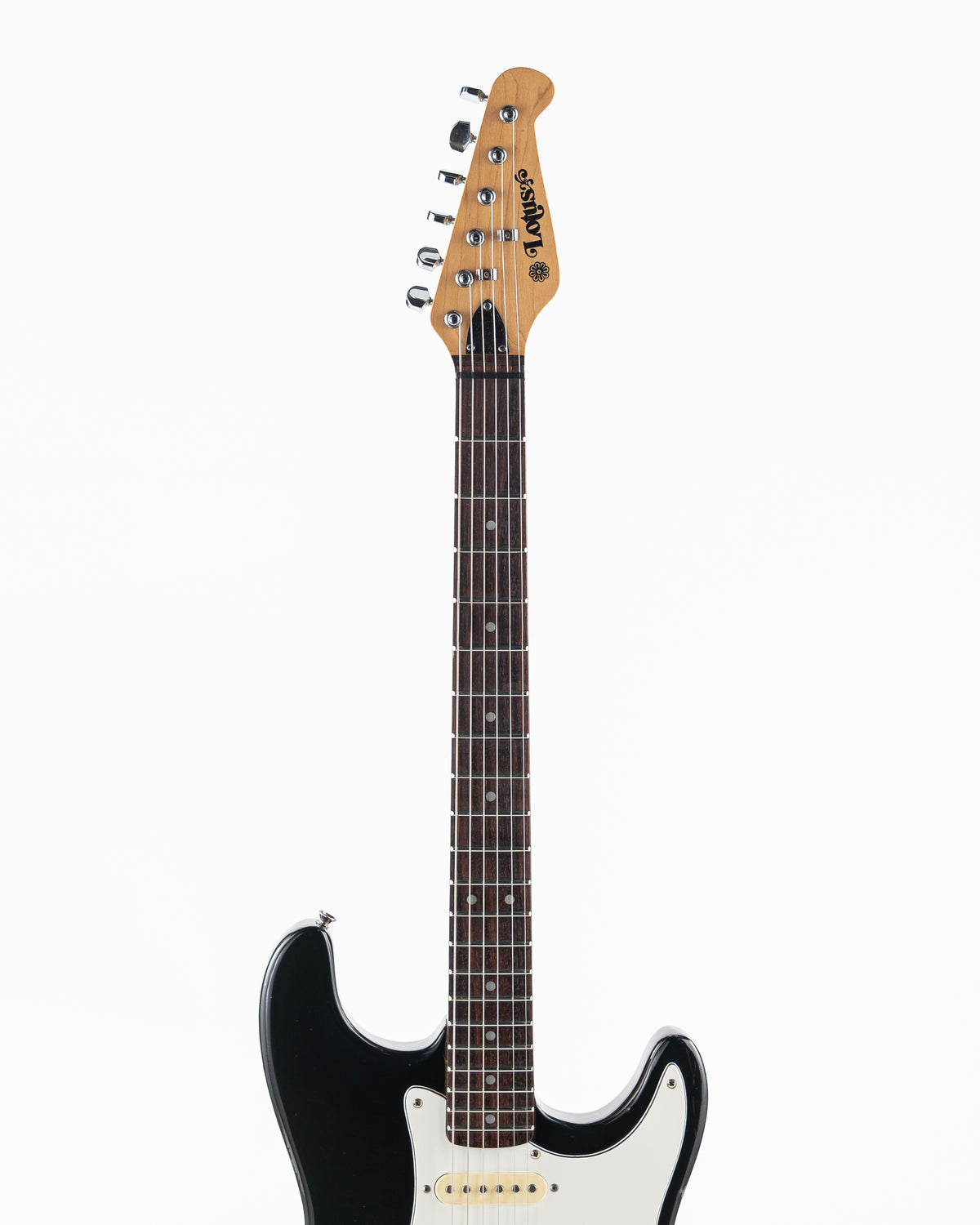 USED 90's Lotus Stratocaster Copy Electric Guitar - Black Gloss