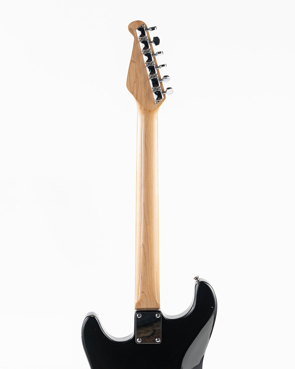 USED 90's Lotus Stratocaster Copy Electric Guitar - Black Gloss