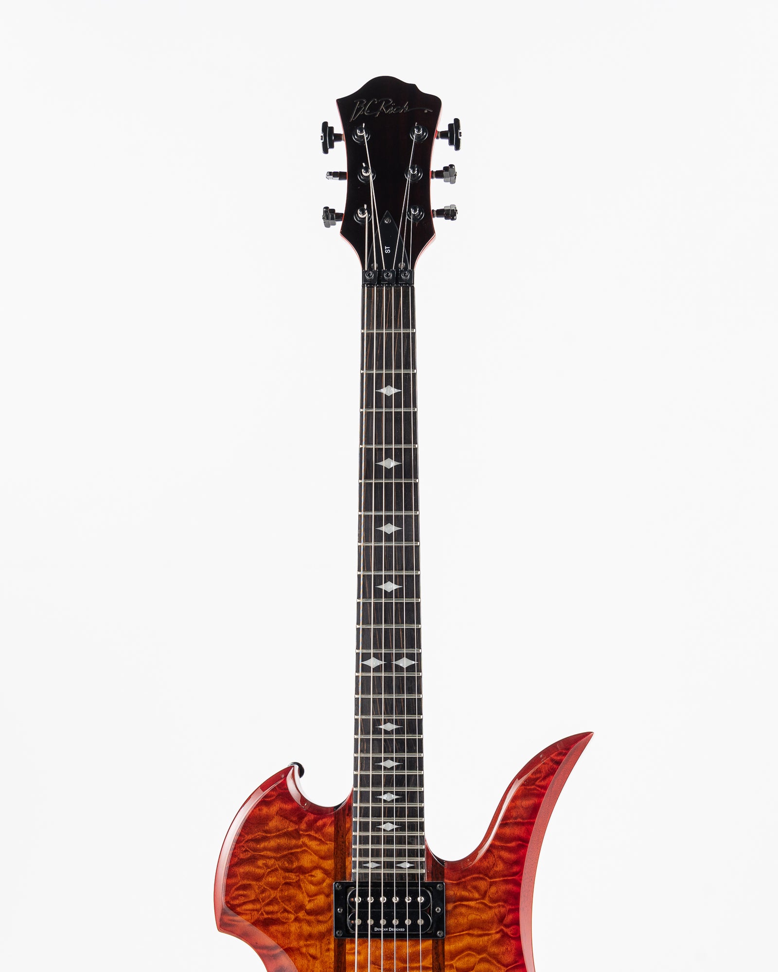 USED B.C. Rich Mockingbird ST Electric Guitar- Transparent Honey Burst