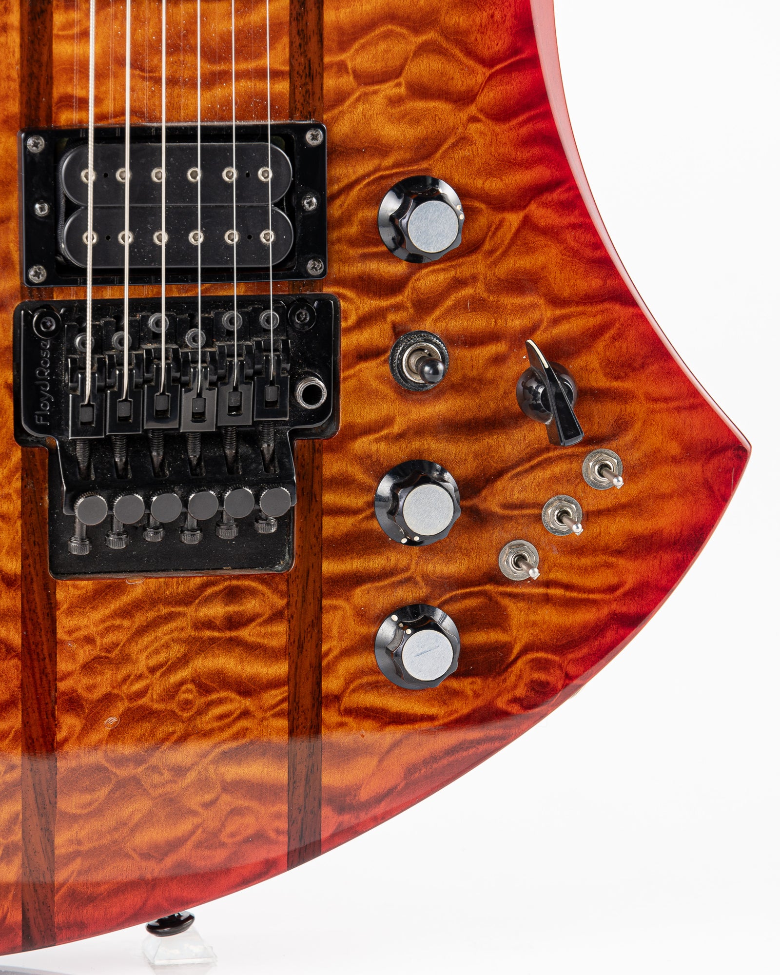USED B.C. Rich Mockingbird ST Electric Guitar- Transparent Honey Burst