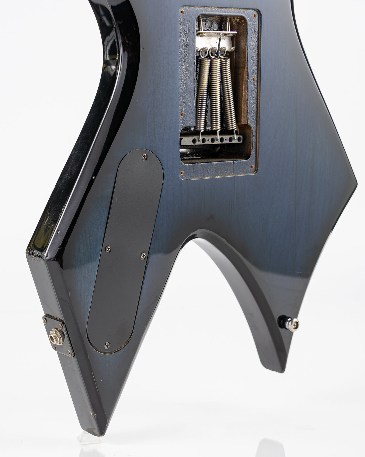 USED BC Rich Warlock Platinum Series Electric Guitar - Blue Burst