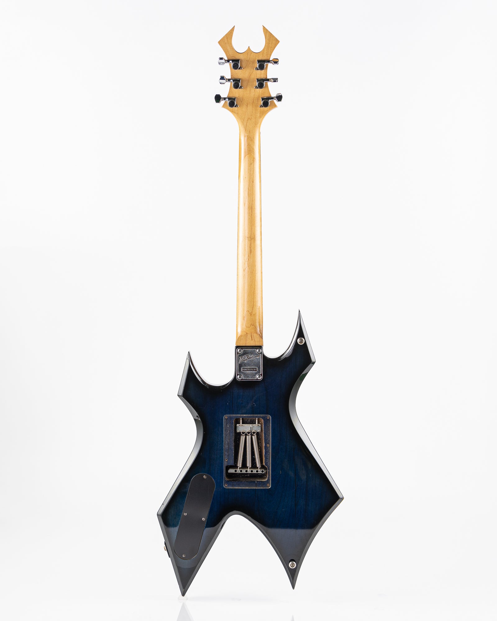USED BC Rich Warlock Platinum Series Electric Guitar - Blue Burst