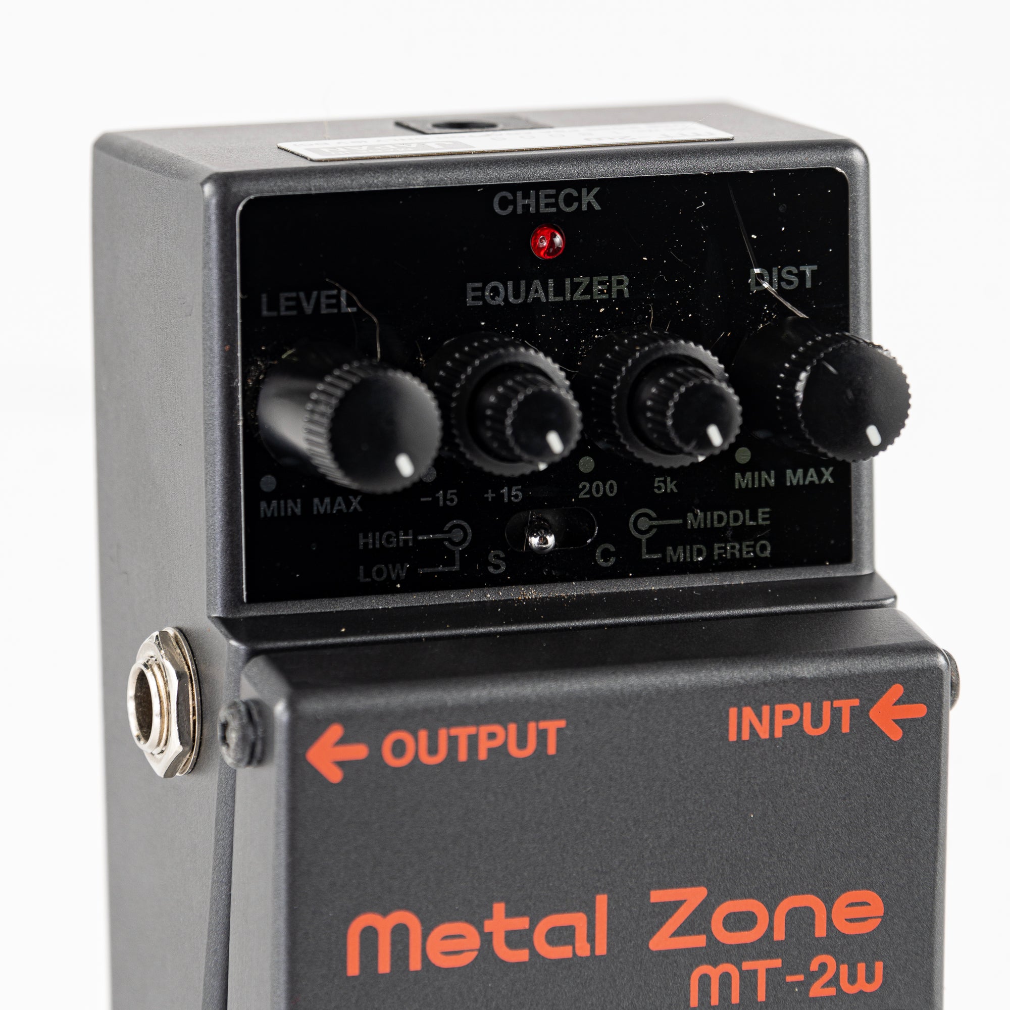 USED Boss MT-2W Waza Craft Metal Zone Distortion Pedal