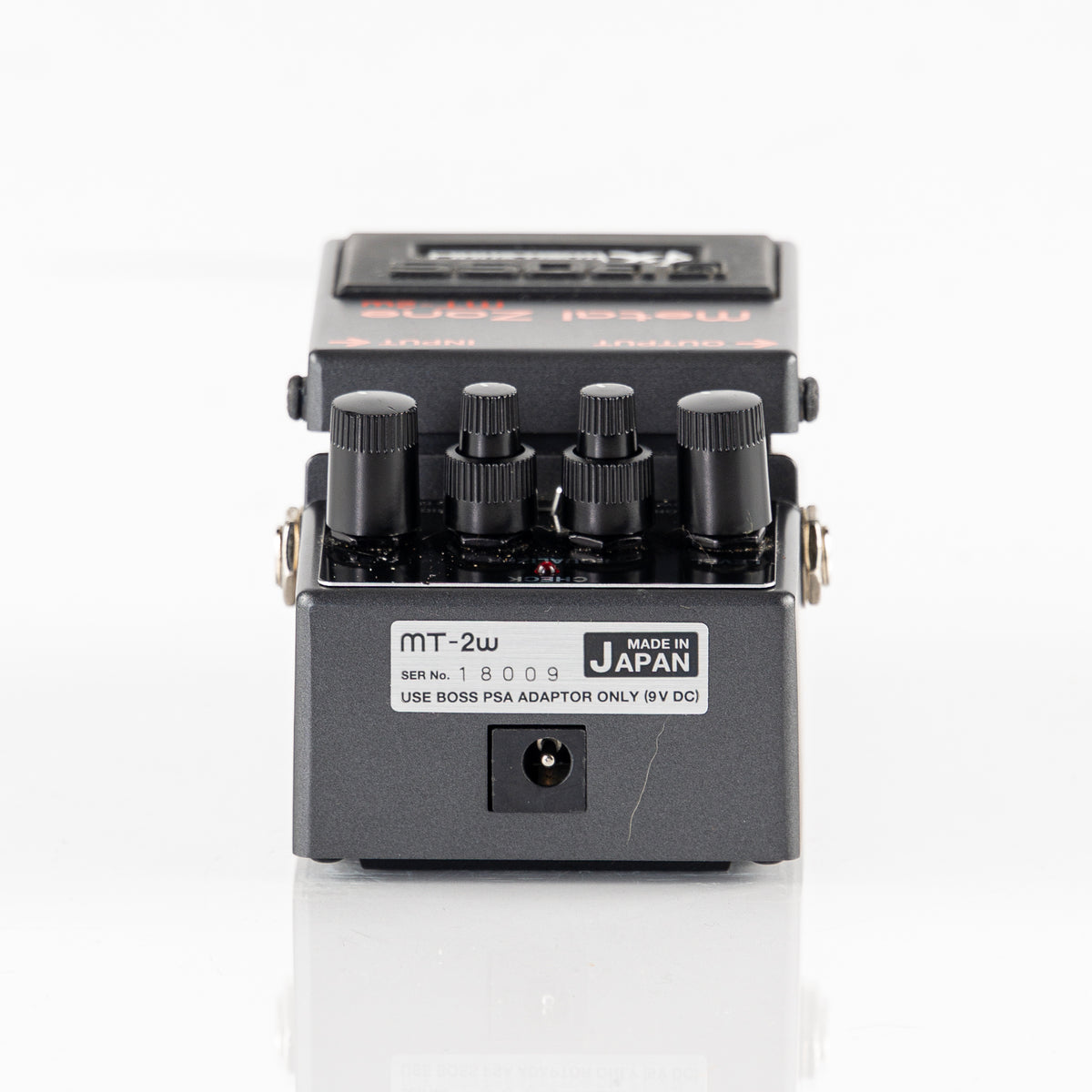 USED Boss MT-2W Waza Craft Metal Zone Distortion Pedal