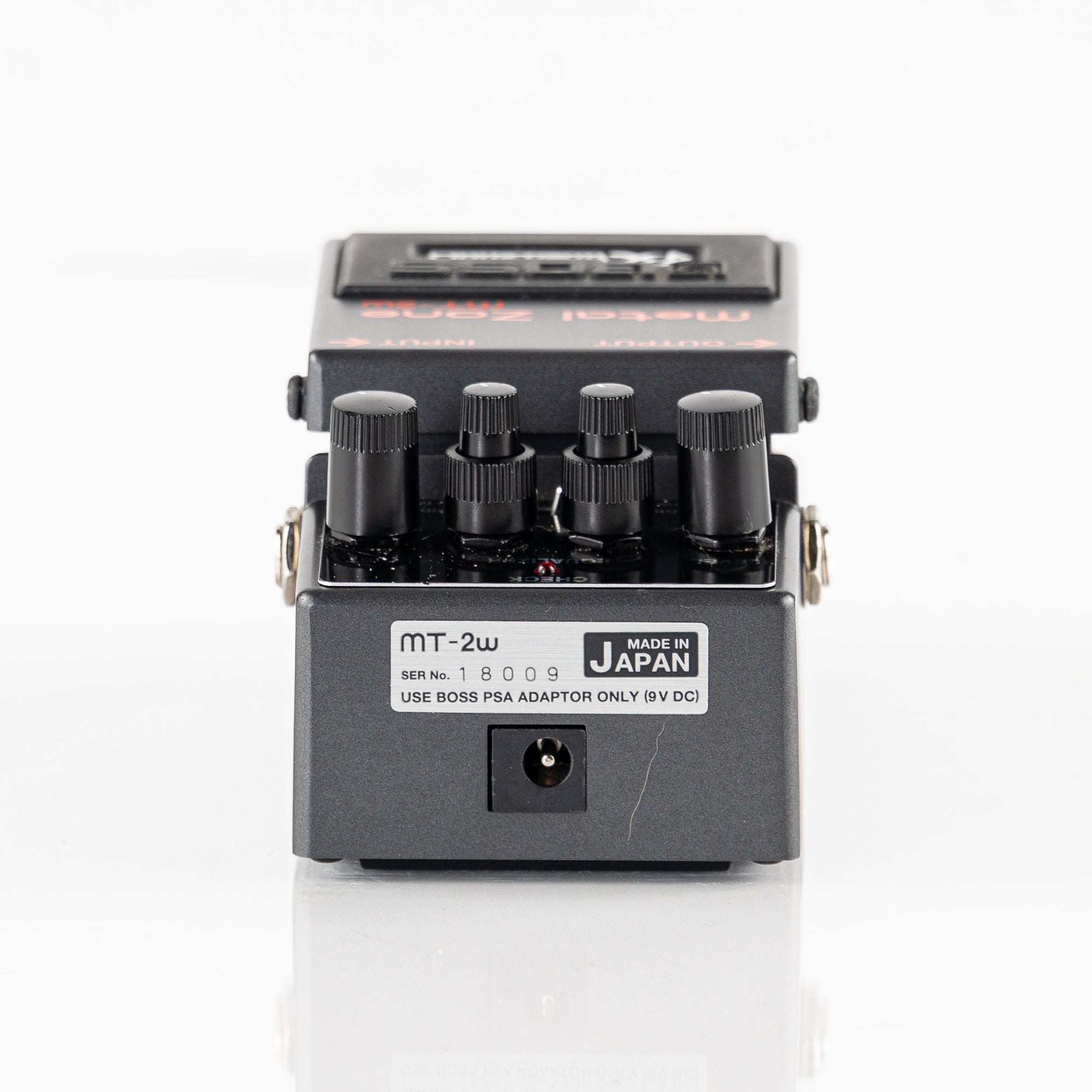 USED Boss MT-2W Waza Craft Metal Zone Distortion Pedal
