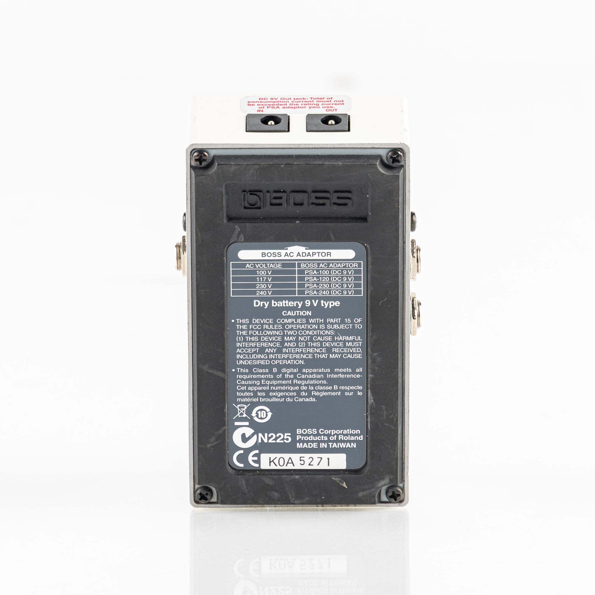 USED Boss TU-3 Chromatic Tuner Guitar Pedal