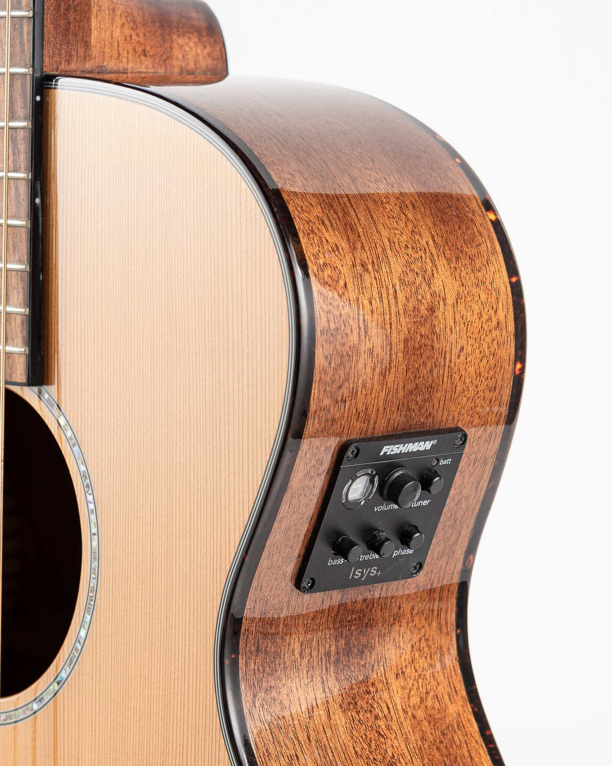 USED Breedlove Pursuit Concert Left Handed Acoustic Electric Guitar - Natural