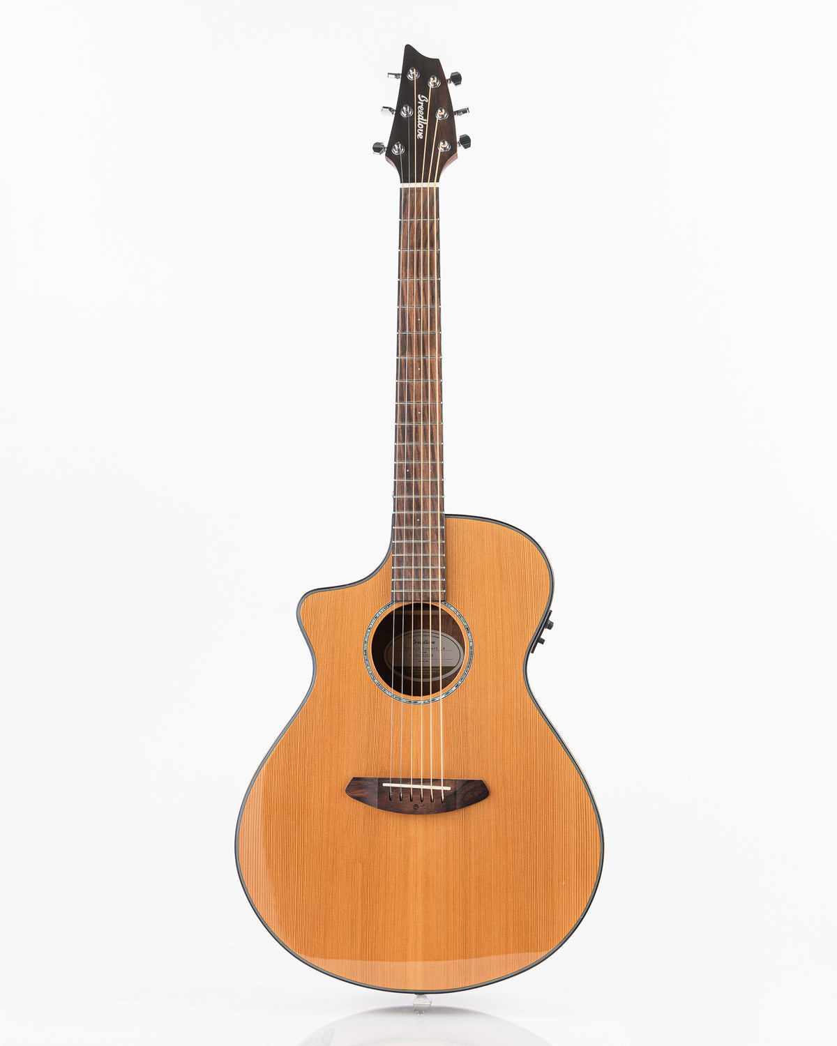 USED Breedlove Pursuit Concert Left Handed Acoustic Electric Guitar - Natural