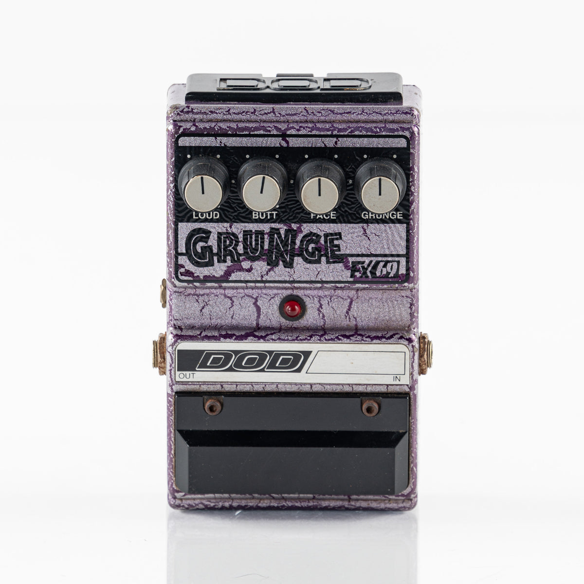 USED 1993 DOD FX69 Grunge Distortion Guitar Pedal - BUTT FACE Version