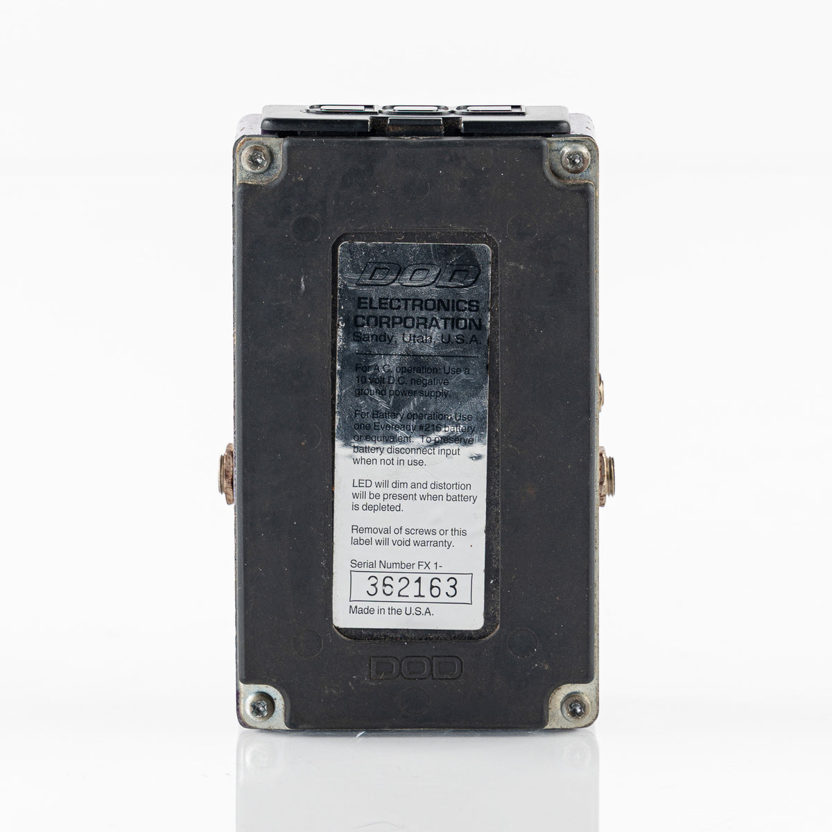 USED 1993 DOD FX69 Grunge Distortion Guitar Pedal - BUTT FACE Version