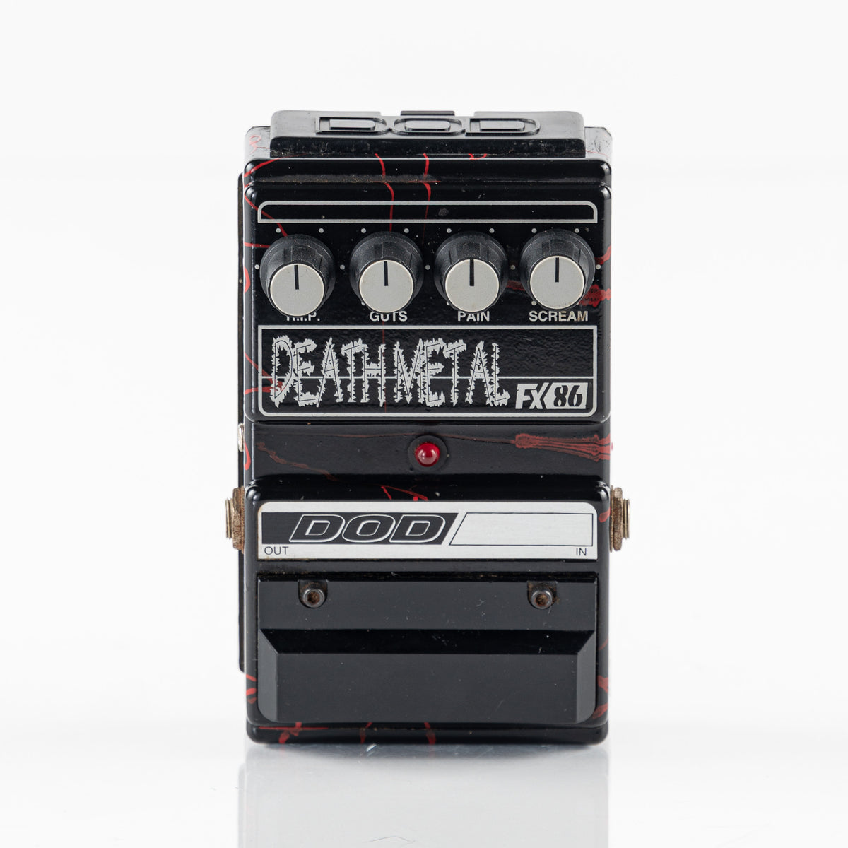 USED 1994 DOD FX86 Death Metal Distortion Guitar Pedal - Jason Lamb Version