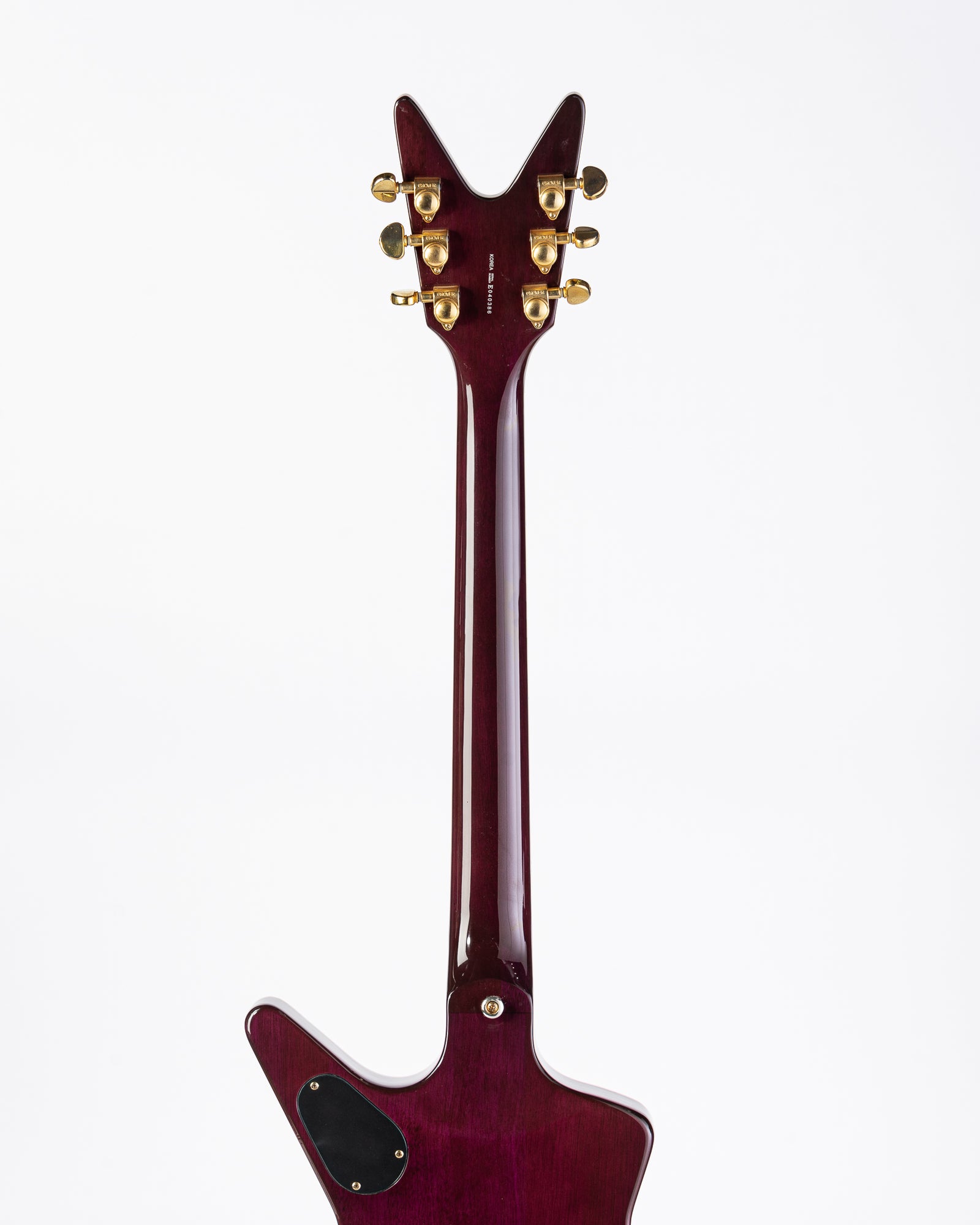 USED Dean Cadillac Select Electric Guitar- Transparent Purple Flame with Gig Bag