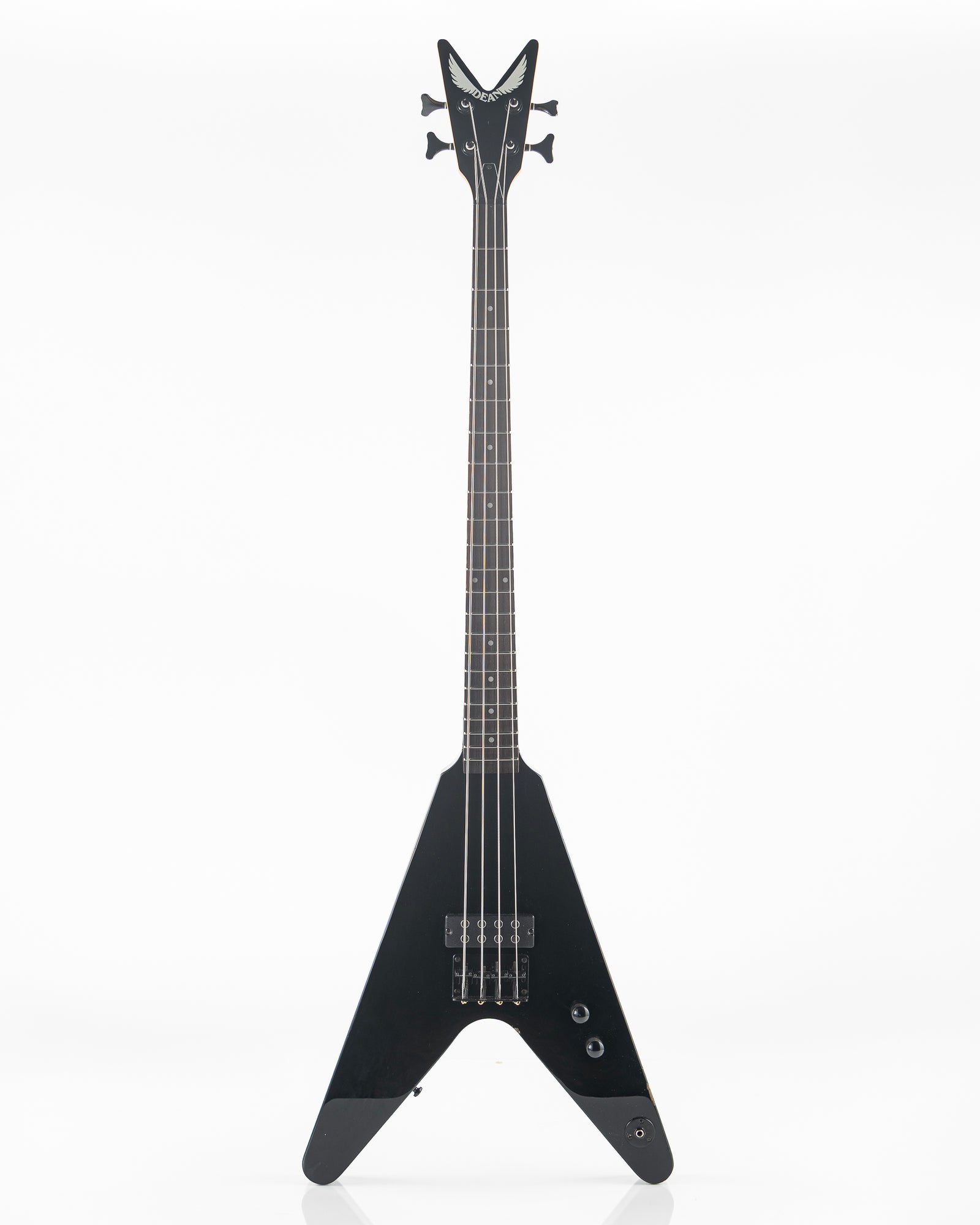 USED Dean V Metalman Electric Bass - Black