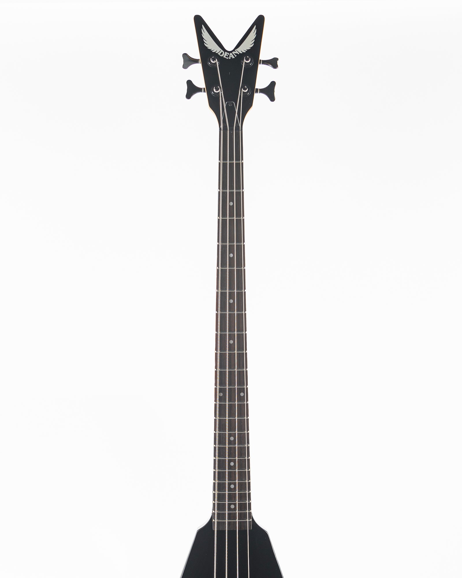 USED Dean V Metalman Electric Bass - Black