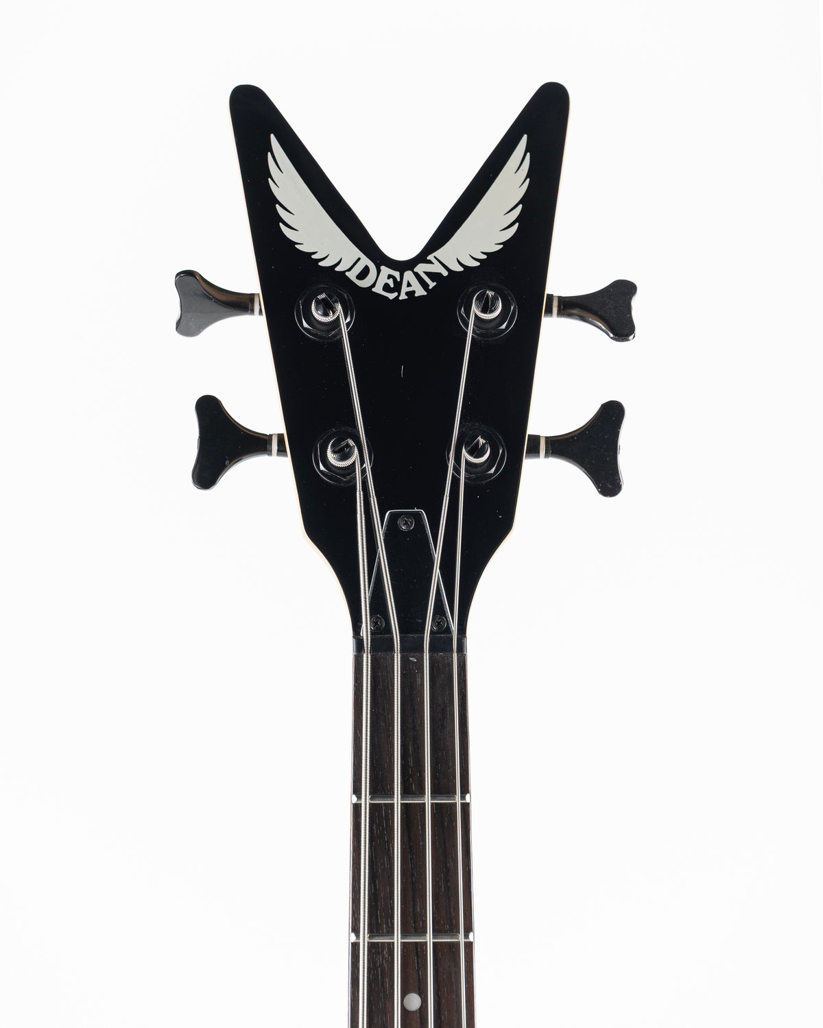 USED Dean V Metalman Electric Bass - Black