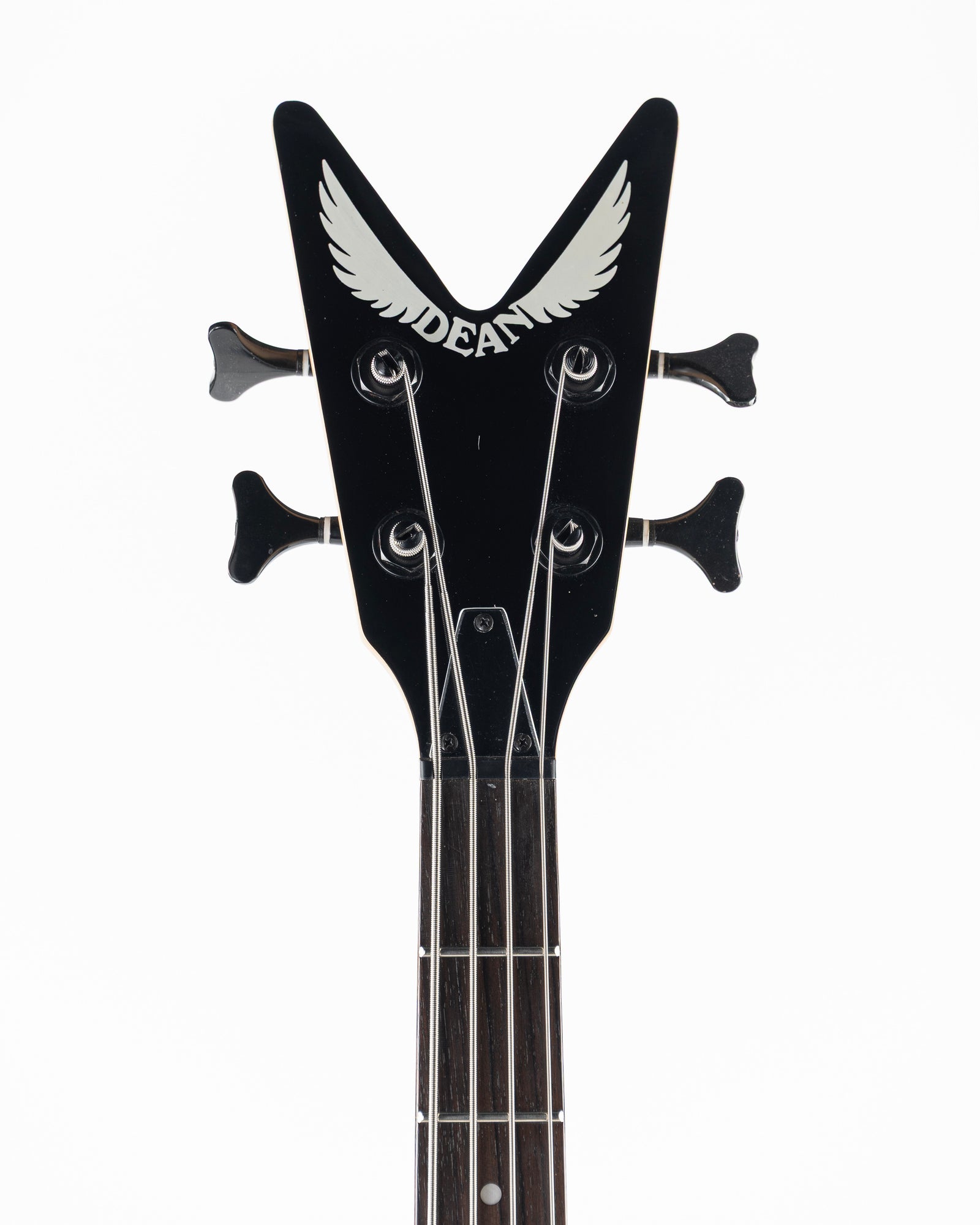 USED Dean V Metalman Electric Bass - Black
