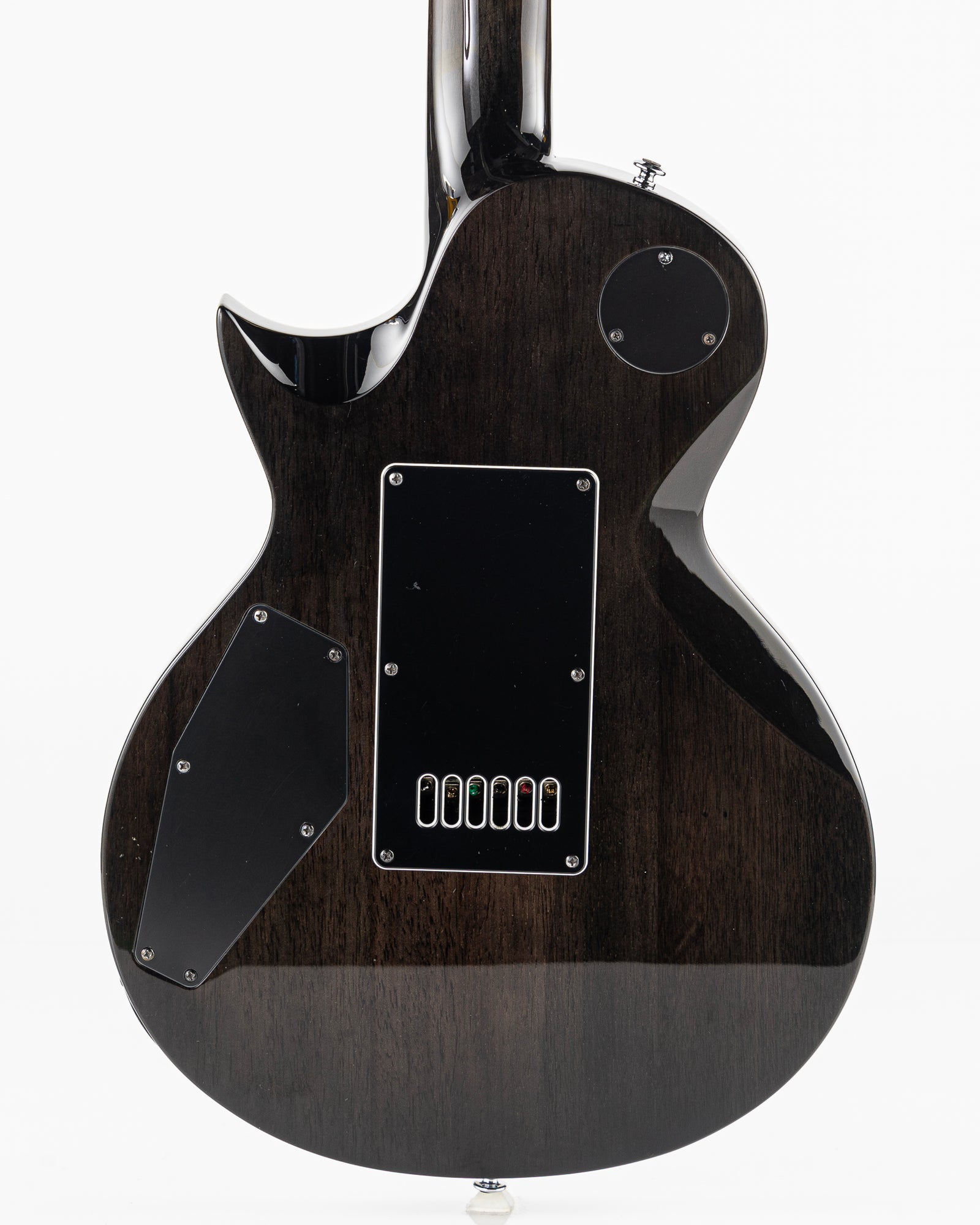 USED 2019 ESP LTD Deluxe EC-1000ET FM Electric Guitar - See Thru Black