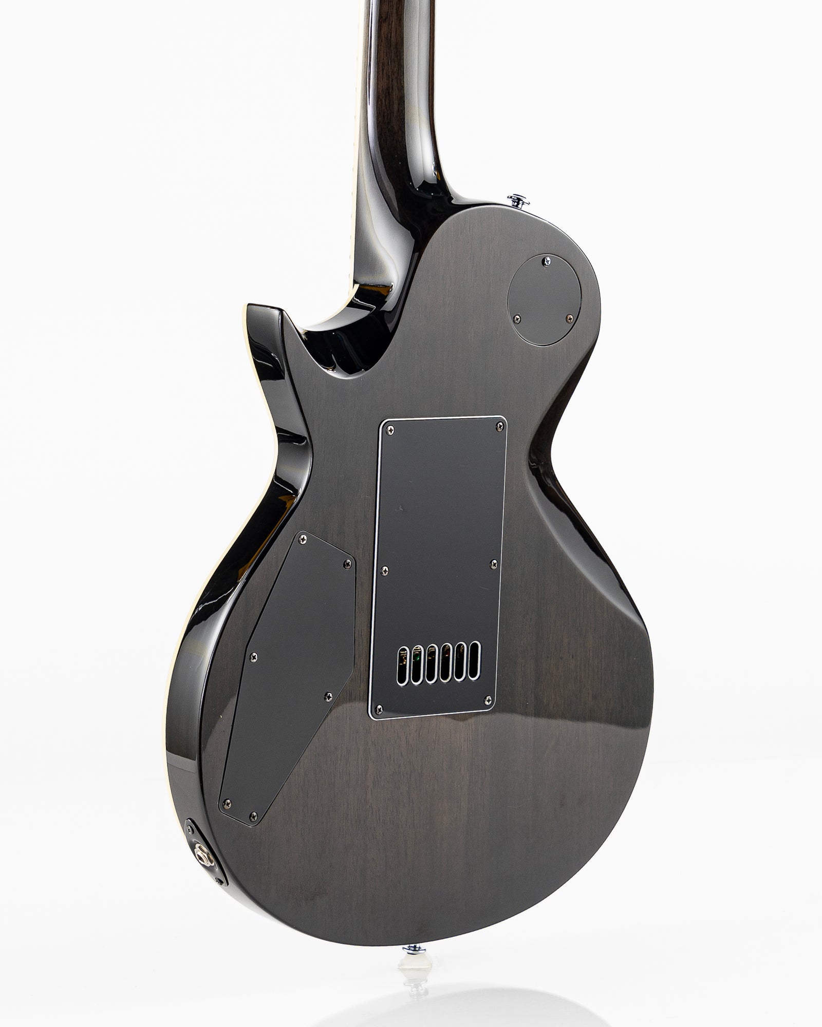 USED 2019 ESP LTD Deluxe EC-1000ET FM Electric Guitar - See Thru Black