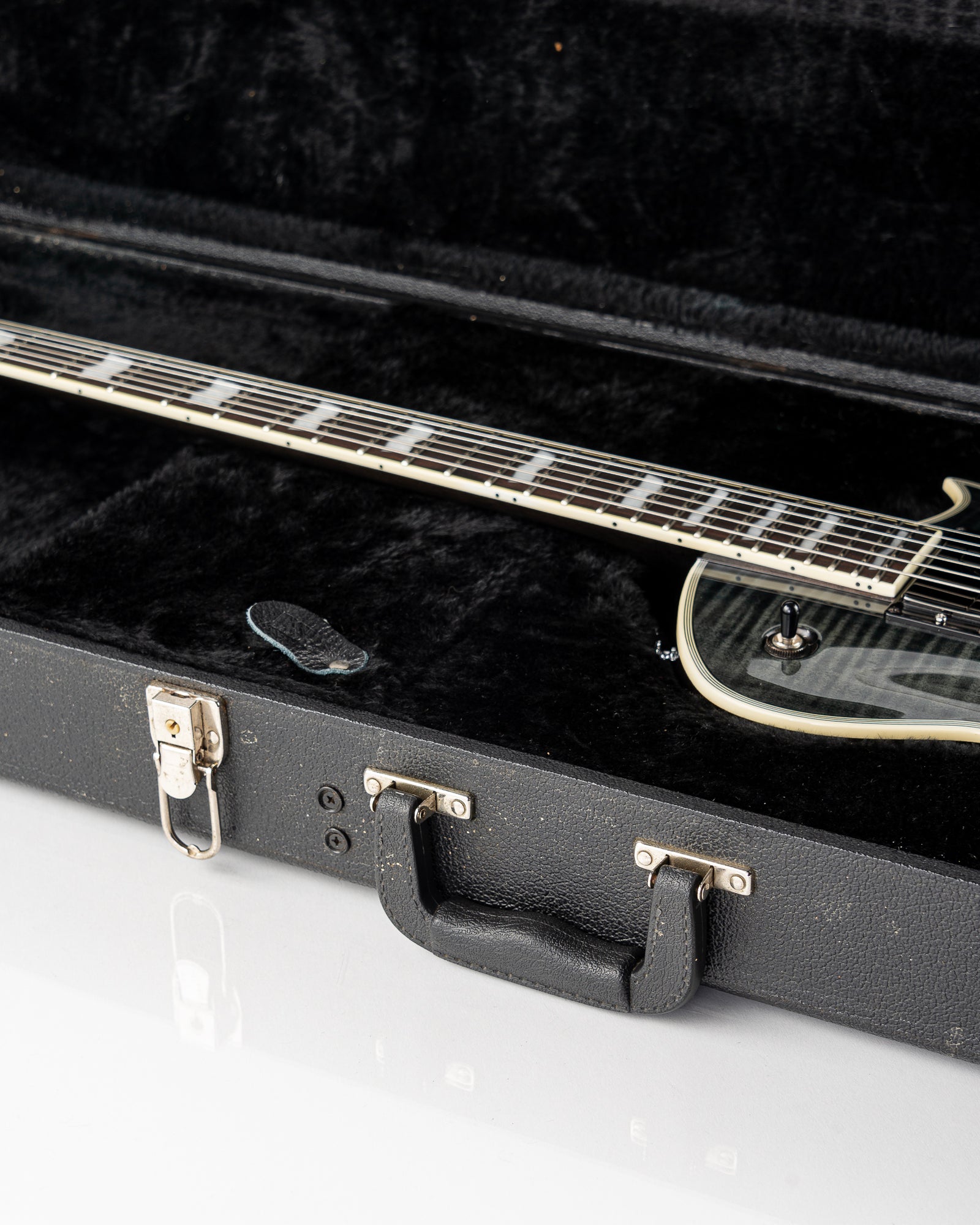 USED 2019 ESP LTD Deluxe EC-1000ET FM Electric Guitar - See Thru Black