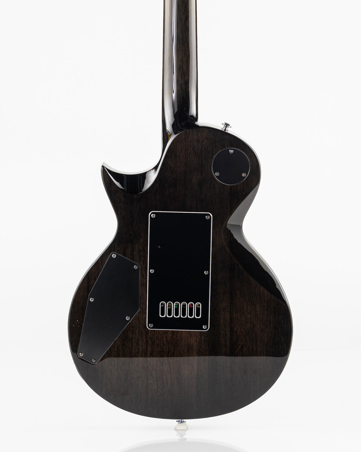 USED 2019 ESP LTD Deluxe EC-1000ET FM Electric Guitar - See Thru Black