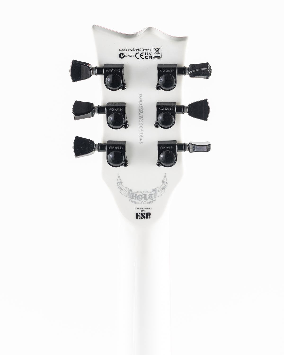 USED ESP LTD Signature Series Gary Holt GH-600 Electric Guitar - Snow White