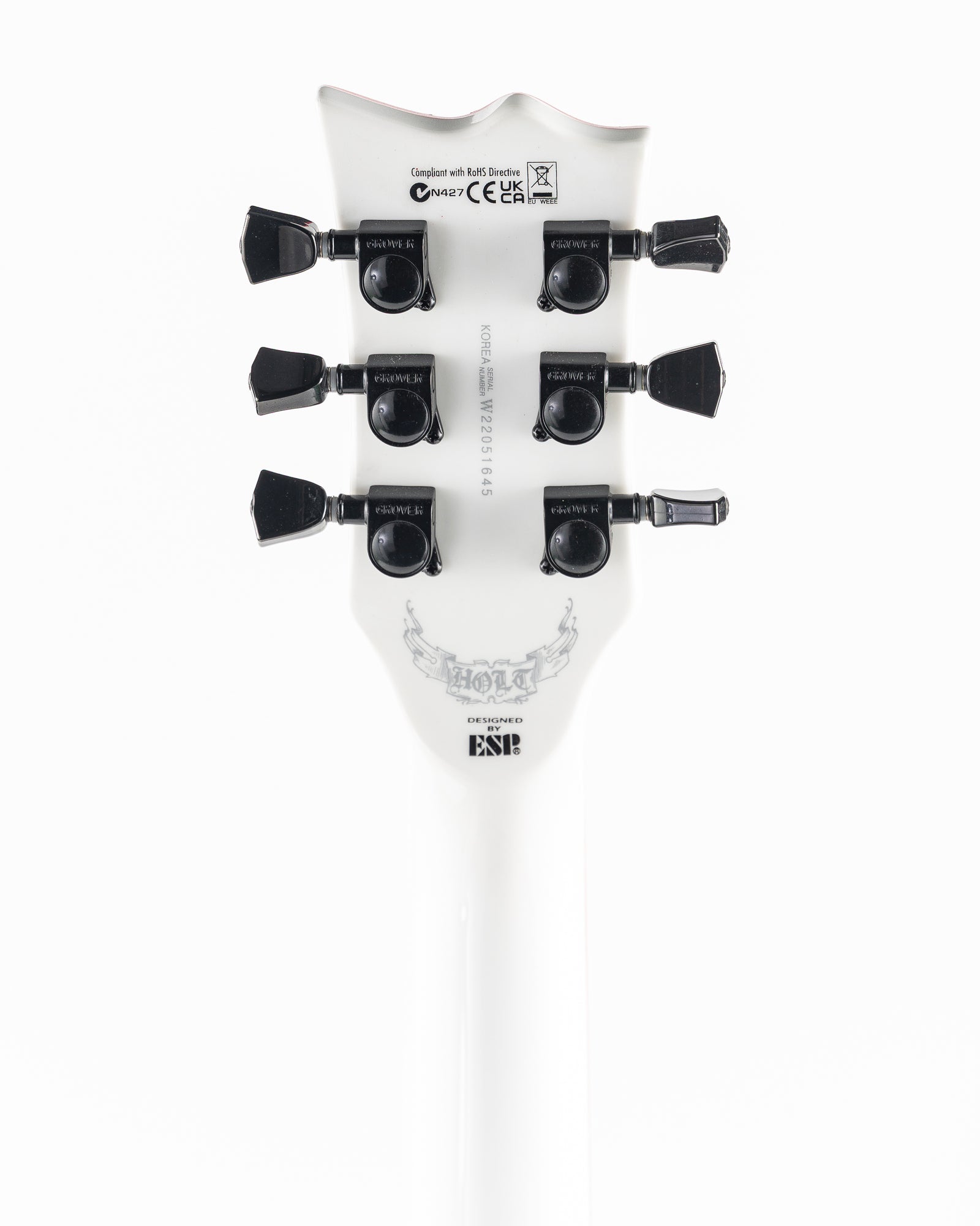 USED ESP LTD Signature Series Gary Holt GH-600 Electric Guitar - Snow White