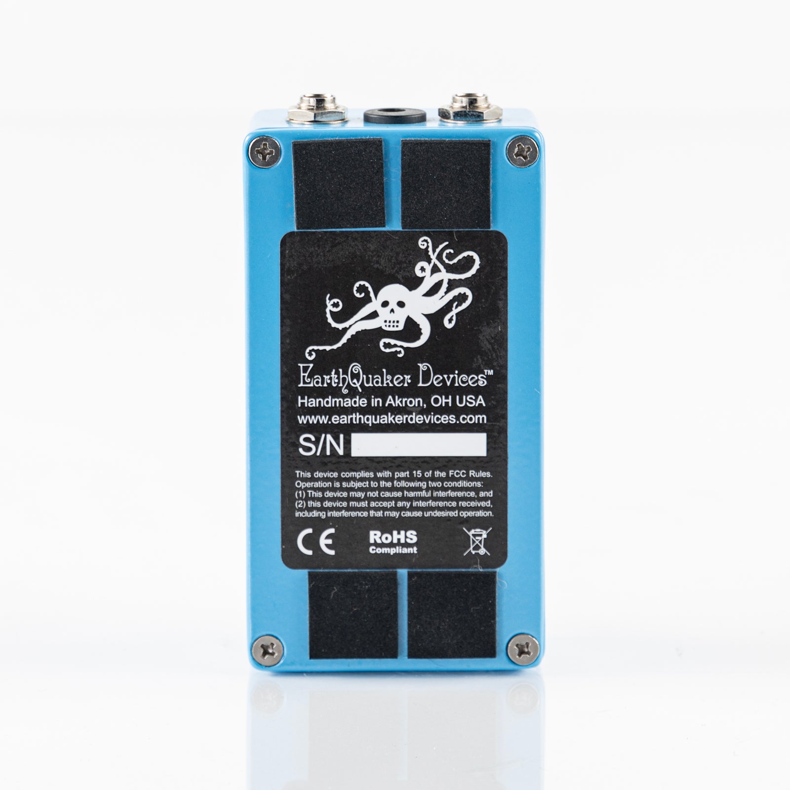 USED Earthquaker Devices The Warden V1 Optical Compressor Guitar Pedal