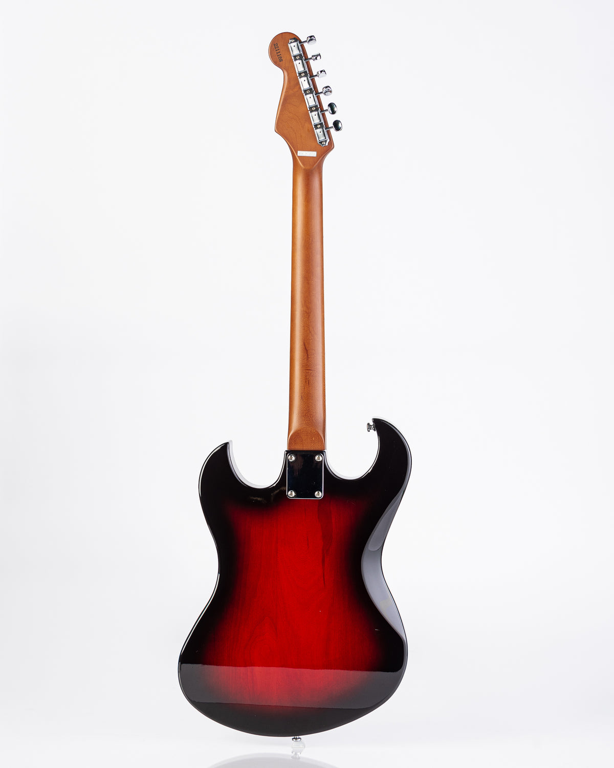 USED Eastwood SD-40 Hound Dog Electric Guitar- Redburst