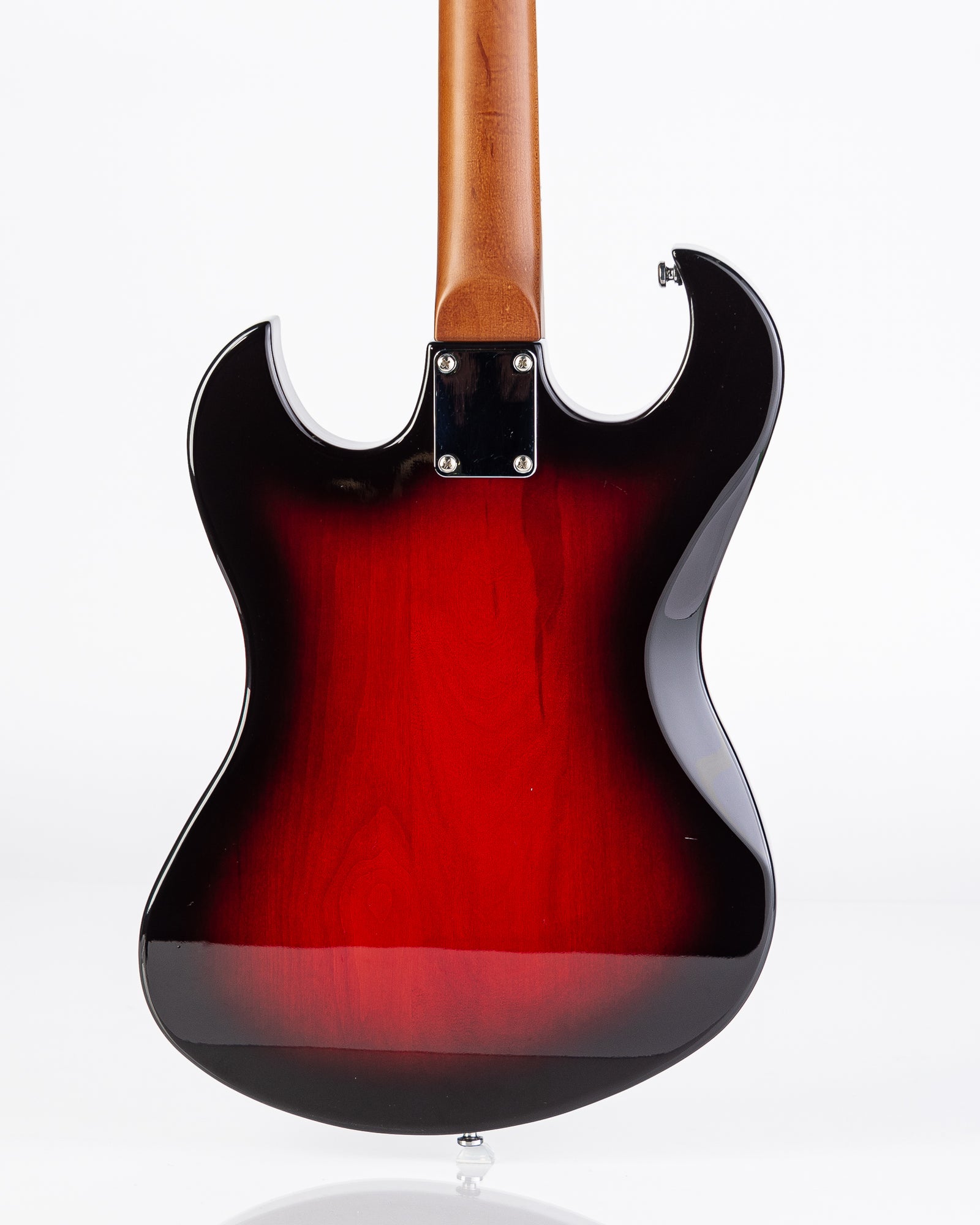 USED Eastwood SD-40 Hound Dog Electric Guitar- Redburst