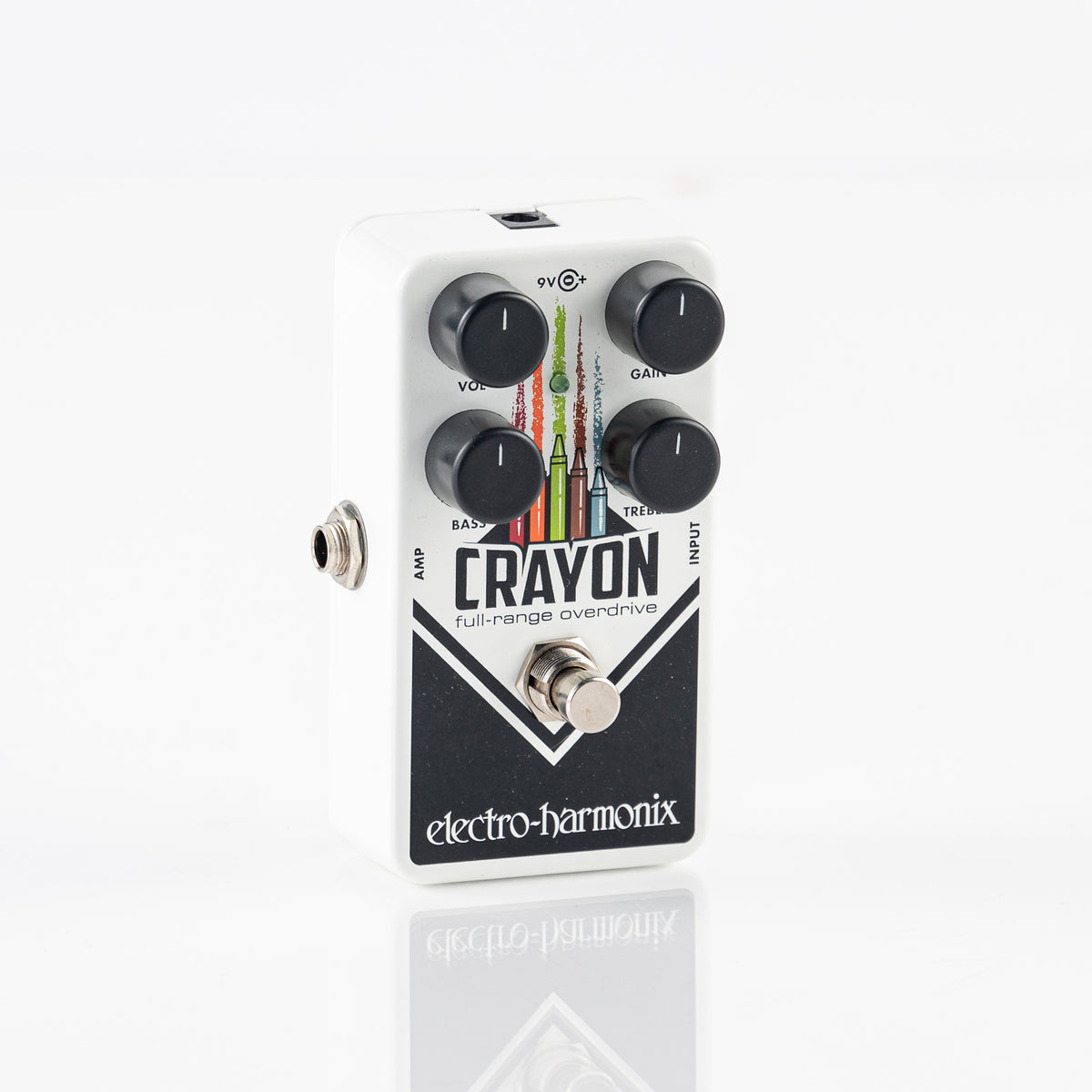 USED Electro-Harmonix Crayon Overdrive Full-Range Overdrive Guitar Pedal