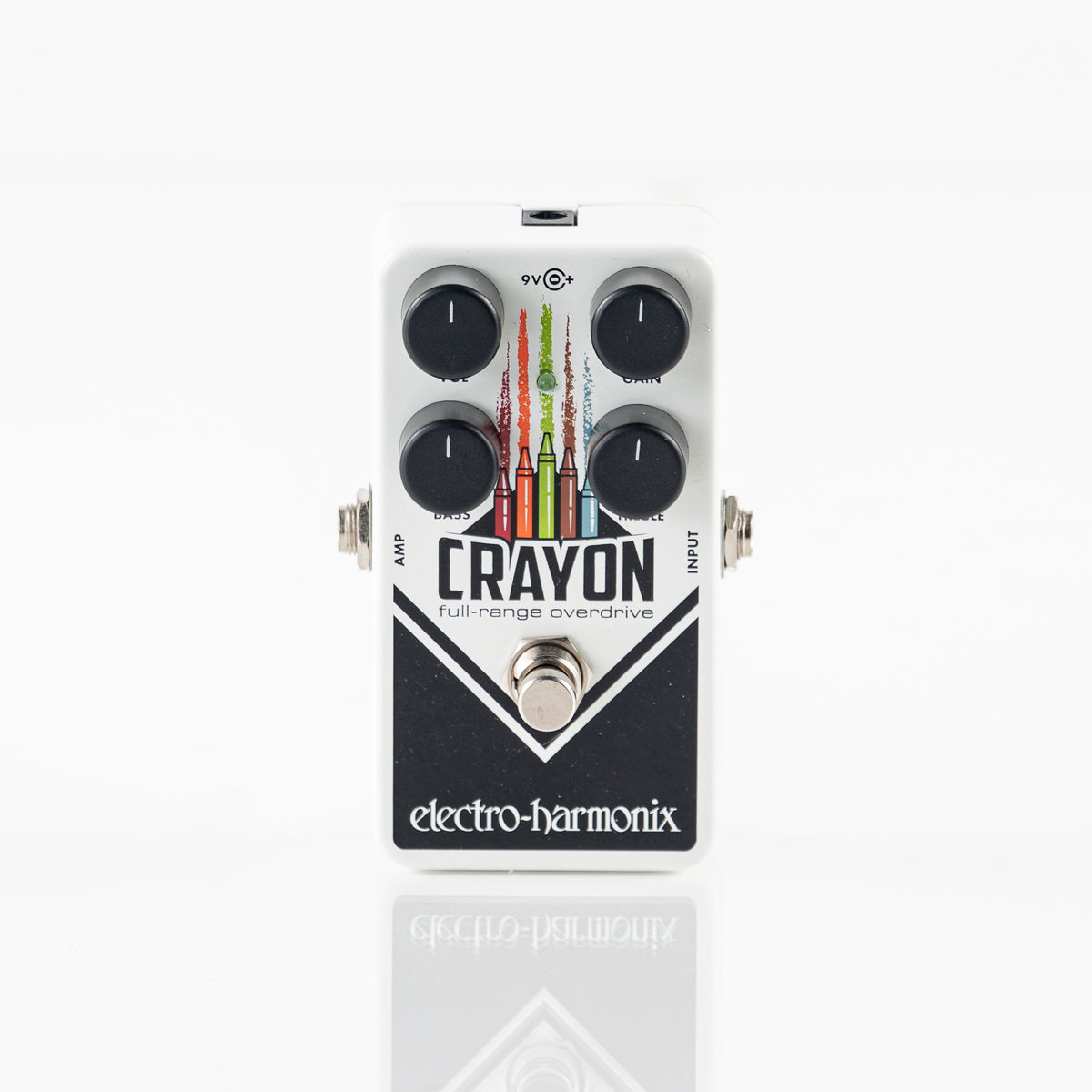 USED Electro-Harmonix Crayon Overdrive Full-Range Overdrive Guitar Pedal