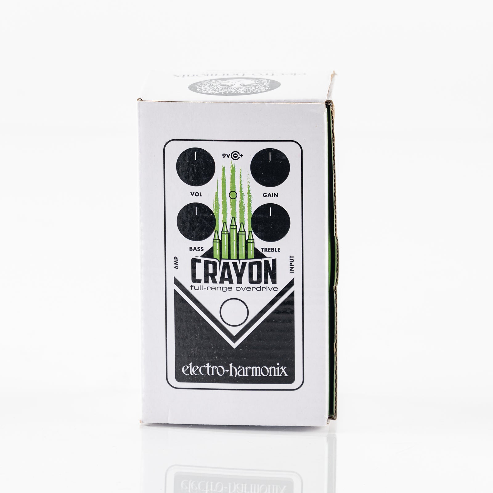 USED Electro-Harmonix Crayon Overdrive Full-Range Overdrive Guitar Pedal