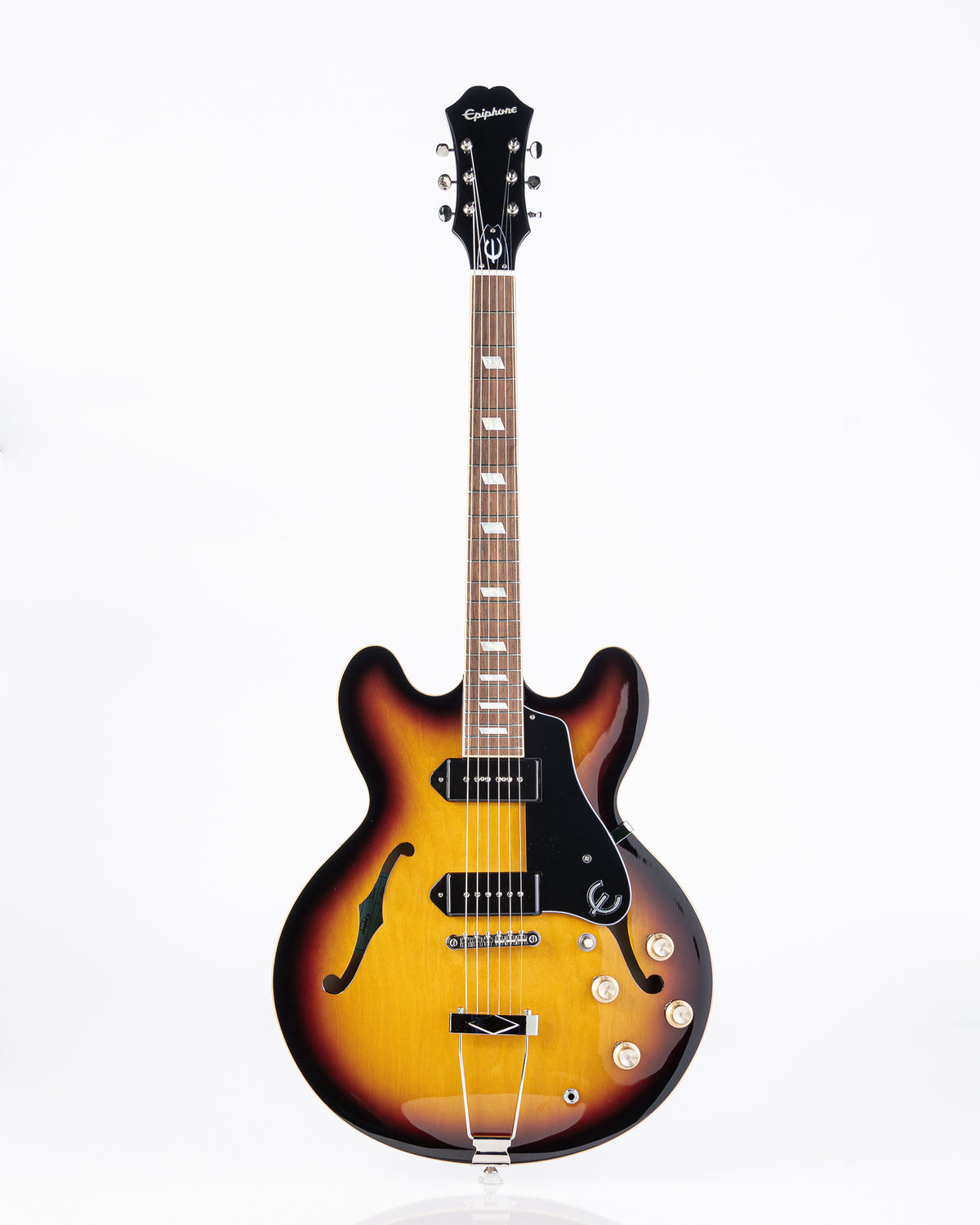 USED Epiphone Casino Semi-Hollow Electric Guitar- Sunburst with HSC