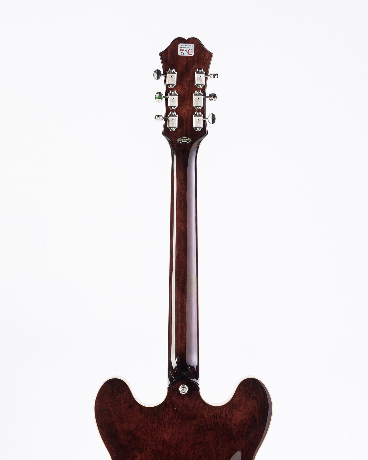 USED Epiphone Casino Semi-Hollow Electric Guitar- Sunburst with HSC