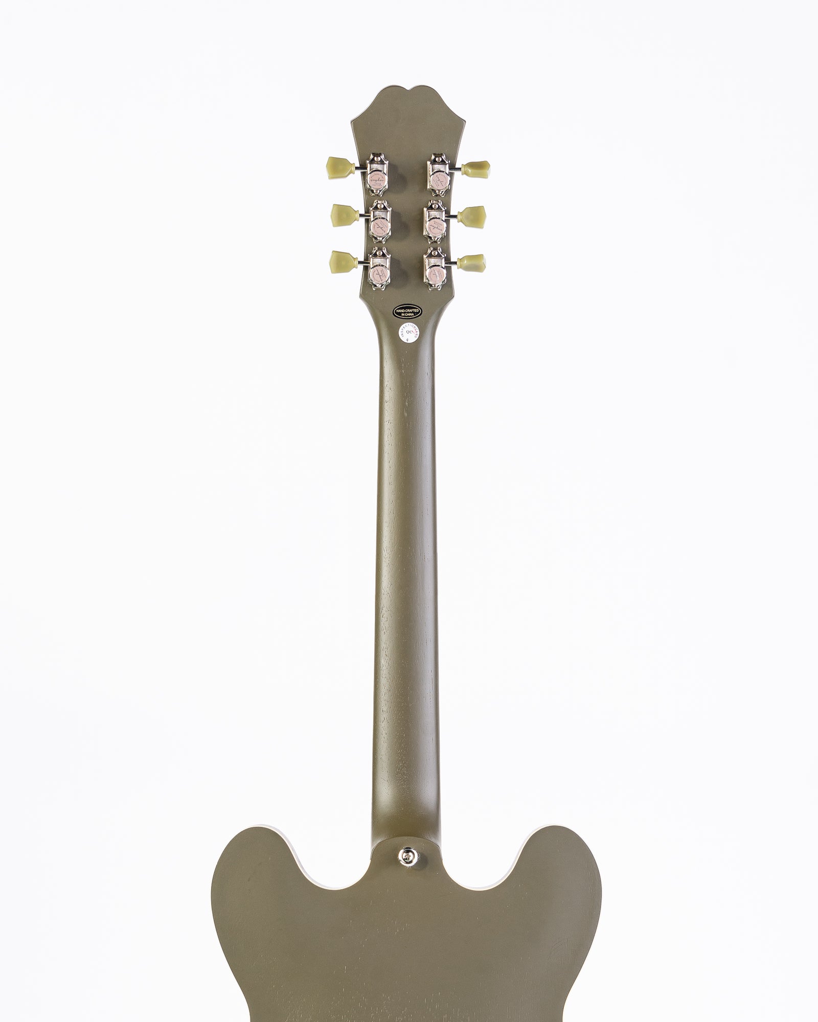 USED Epiphone Casino Electric Guitar - Worn Olive Drab w/bag