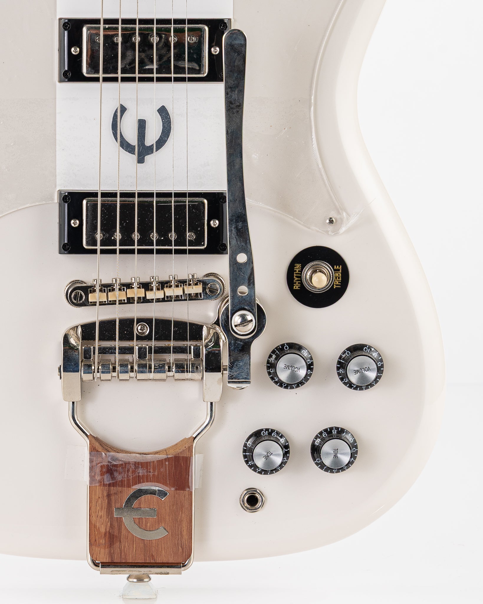 USED Epiphone Crestwood Custom Electric Guitar - Polaris White