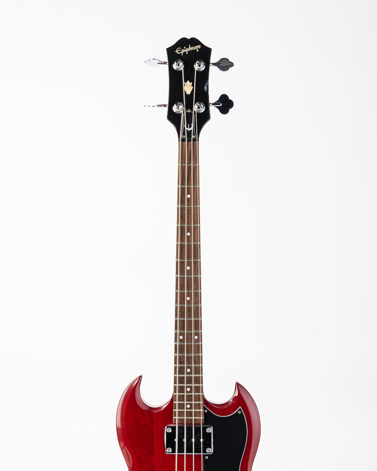 USED Epiphone EB-0 Bass Guitar - Cherry Red