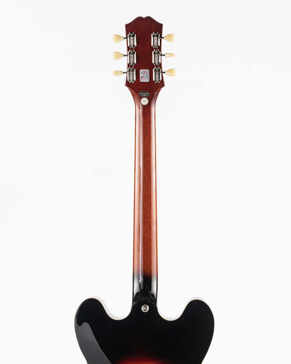 USED 2021 Epiphone ES-335 Inspired by Gibson Semi-Hollow Electric Guitar- Vintage Sunburst