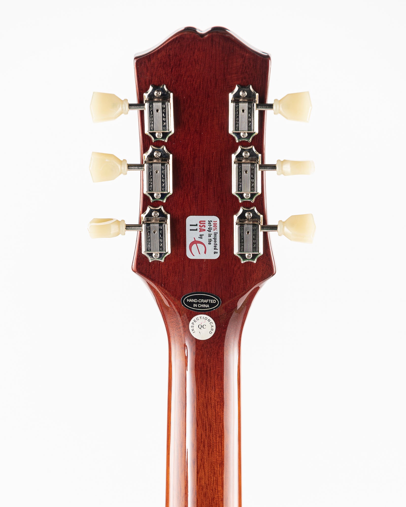 USED 2021 Epiphone ES-335 Inspired by Gibson Semi-Hollow Electric Guitar- Vintage Sunburst