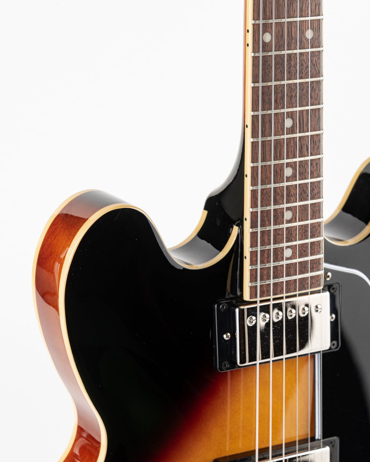 USED 2021 Epiphone ES-335 Inspired by Gibson Semi-Hollow Electric Guitar- Vintage Sunburst
