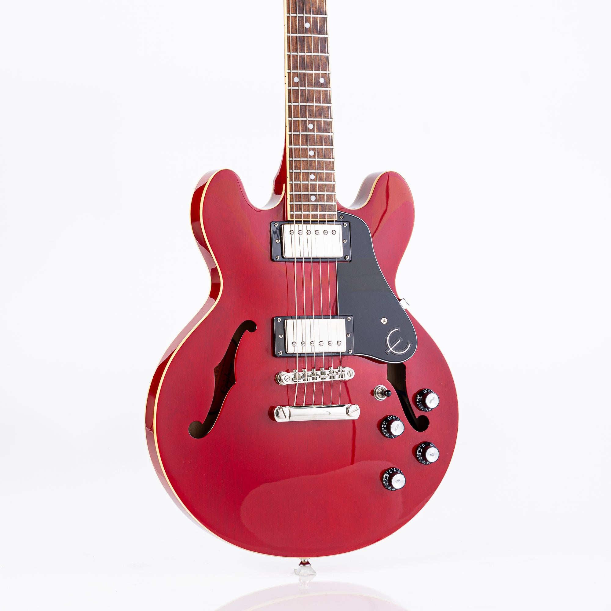 USED Epiphone ES-339 Semi-Hollow Electric Guitar- Cherry Red with Hardshell Case